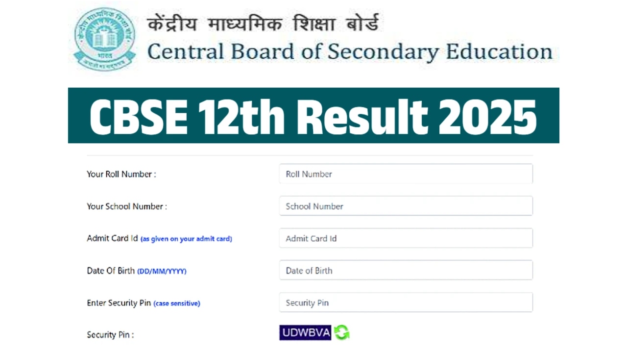 CBSE Class 10th & 12th Result 2025